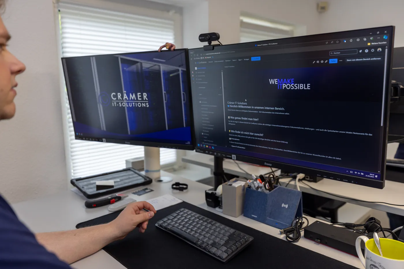 Administrator migriert Arbeitsplätze auf Windows 11